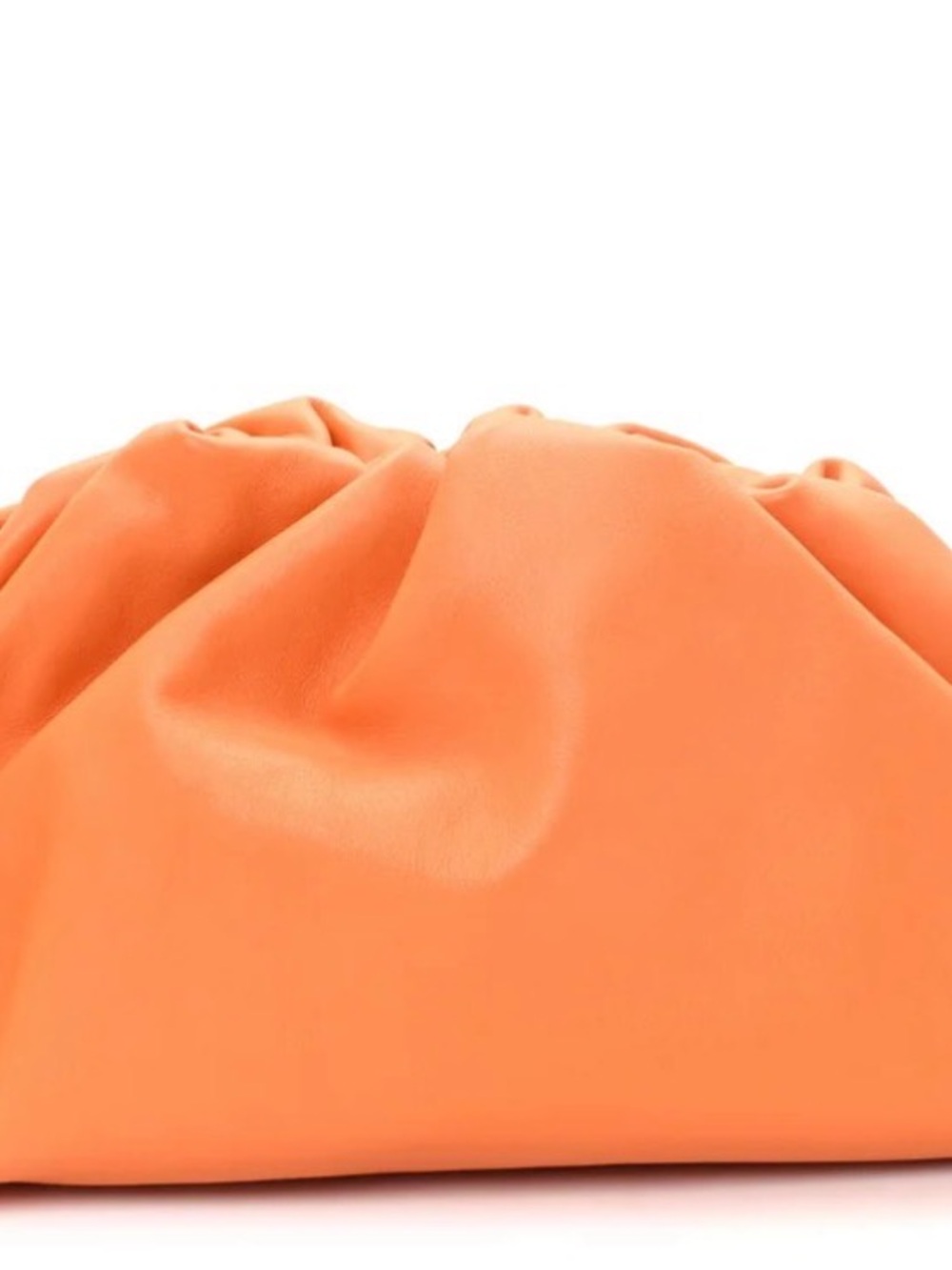 Orange Gathered Women’s Skirt - Unbranded